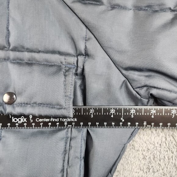 Vintage Snowmobile Suit Men's Large Tall Navy Blue One Piece Belted USA Made 70s - Picture 4 of 16